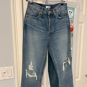 Re-done jeans
